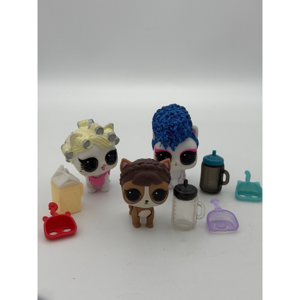 L.O.L. Surprise Pets Lot Goo-Goo Mew-Mew Independent Meow + Accessories